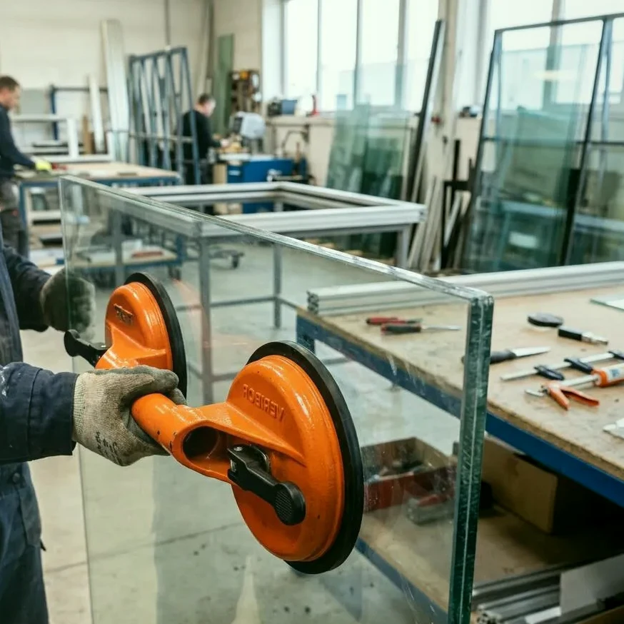 New Woods — Glasfassade für ein Modegeschäft